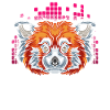 Panda rouge