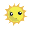 Smiling sun