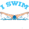 I swim