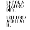 Seafood diet.
