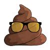 Cooles Häufchen mit Cooler Brille