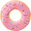Pink donut