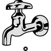 What a pretty robin faucet!