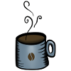 Coffee cup drawing