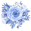 Blaue Rose