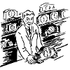 Uhrenverkaeufer