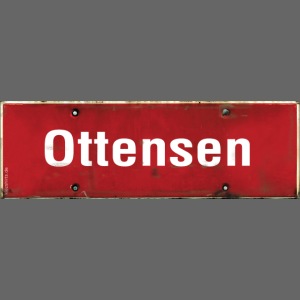 Hamburg- Ottensen Antik-Ortsschild: Dein Statement