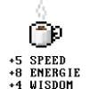 Pixelcoffee with Stats
