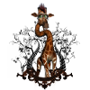 Funny giraffe