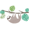 Sloth illustration