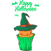 Gâteau au muffin Halloween