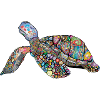 Turtle mosaic