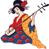 Geisha plays loud