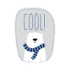 cool polar bear