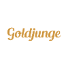 Goldjunge Schriftzug