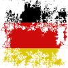 Flagge Deutschland Destroyed Effekt