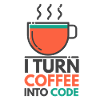 Ich verwandle Kaffee in Code