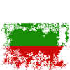 Bandiera Bulgaria vintage