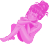 Pink Comic / Anime Girl