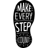 Make each step count.
