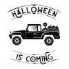 Camionnette halloween