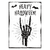Headbanger Halloween Metal Halloween Cadeau