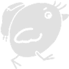 Bird with backpack