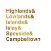 Whisky Regions