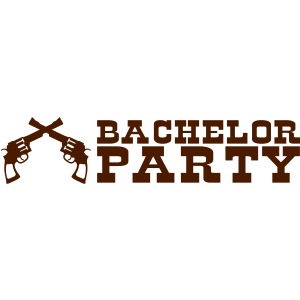 bachelor party Cowboy Motiv