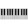 white piano piano