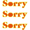 Désolé je m'excuse pour désolé