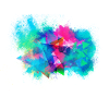 Abstrakt Hintergrund farbenfroh