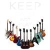 Keep Calm Just Play Guitar