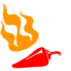 Chili -> hot and spicy