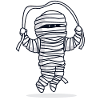 Mummy jumping rope