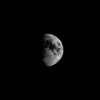 Mond dreiviertel
