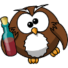 Drunken owl