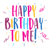 Congratulations on my birthday!