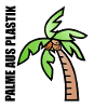 PALM OF PLASTIC