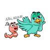 The early bird catches the worm