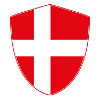 Drapeau Danemark armoiries cadeau