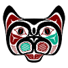 Northwest Pacific coast Haida Kitty