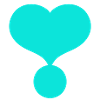 Heart azure
