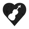 Violin in the heart