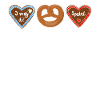 Wiesn heart pretzel gingerbread costume