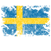 Sweden flag banner gift