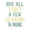 Love and trust