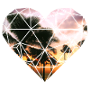 3D heart palms