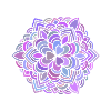 Mandala bunte Geschenkidee