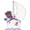 Teddy en mer